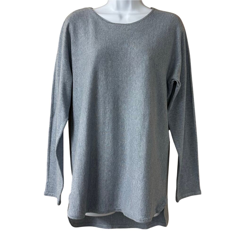 Michael Kors Women’s Sz Small & Sz Medium Hi-Lo Long Sleeve Blue Sweater K625
